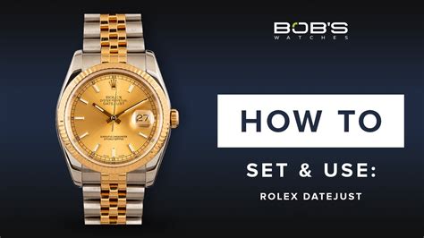 changing time on rolex|rolex datejust time settings.